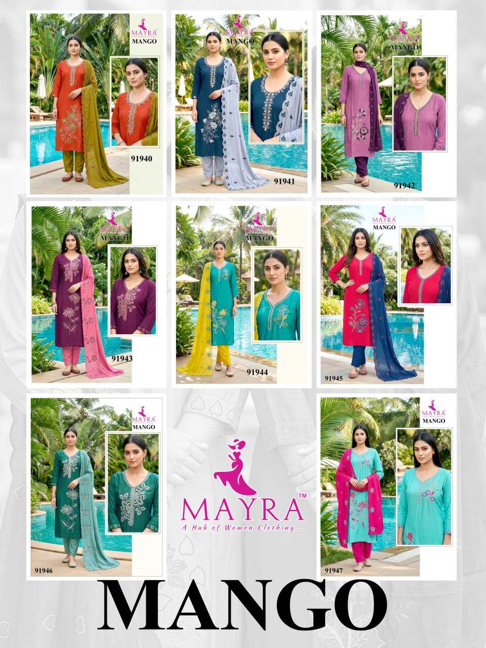 Desi kudi mayra mango Bulk kurtis in Delhi